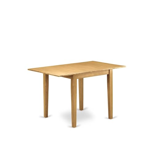 East West Furniture Norden Dining Rectangle Wooden Table Top with...