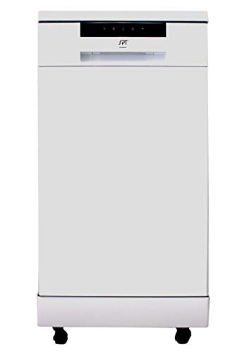 SPT SD-9263W 18″ Wide Portable Dishwasher with ENERGY STAR, 6 Wash...