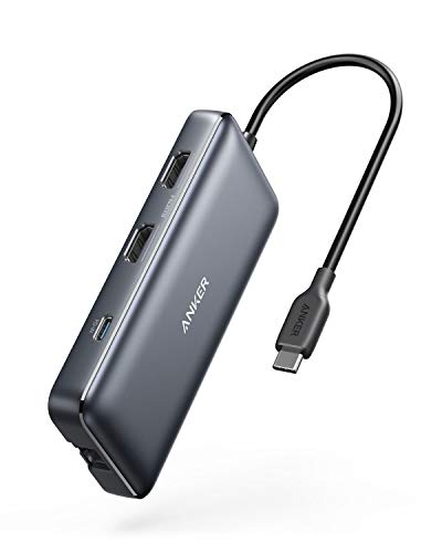 Anker 553 USB-C Hub, 8-in-1 USB C Dock, Dual 4K HDMI USB C to USB...