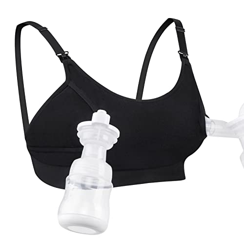 Momcozy Hands Free Pumping Bra, Adjustable Breast-Pumps Holding and...