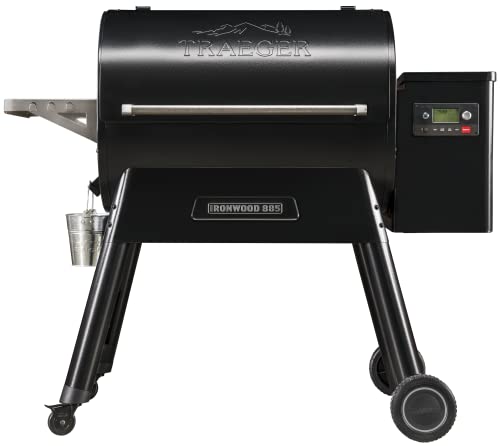 Traeger Grills Ironwood 885 Electric Wood Pellet Grill and Smoker with...