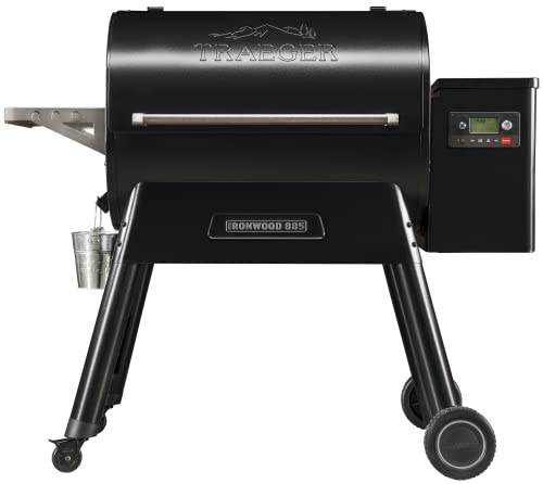 Traeger Grills Ironwood 885 Electric Wood Pellet Grill and Smoker,...