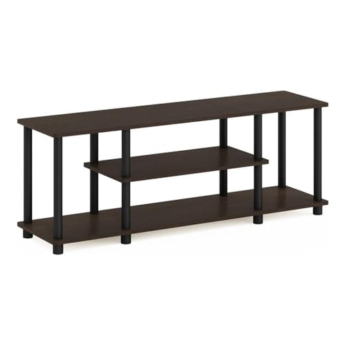 Furinno Turn-N-Tube No Tools 3D 3-Tier Entertainment TV Stand up to 50...