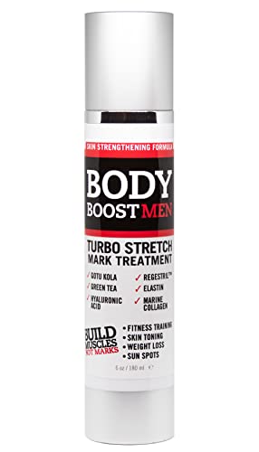 Body Boost Men Turbo Stretch Mark Treatment- Stretch Mark and Scar...