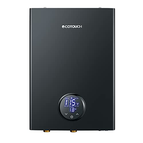 Electric Tankless Water Heater, ECOTOUCH 14kW Instant Hot Water Heater...