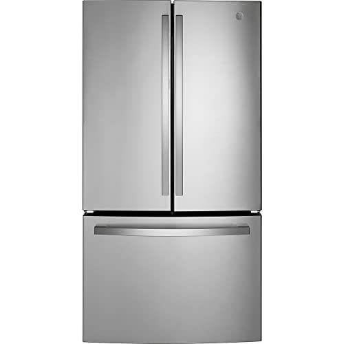 GE GNE27JYMFS 36' French Door Refrigerator with 27 cu. ft. Total...