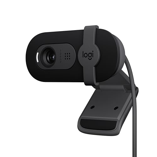 Logitech Brio 101 Full HD 1080p Webcam Made for Meetings and Works for...