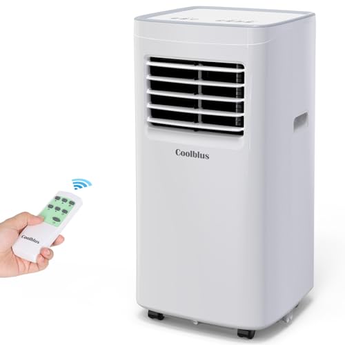 Coolblus Portable Air Conditioner,8500 BTU portable ac up to 360 Sq,3...