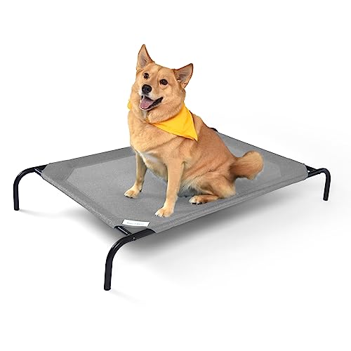 COOLAROO The Original Cooling Elevated Dog Bed, Indoor and Outdoor,...