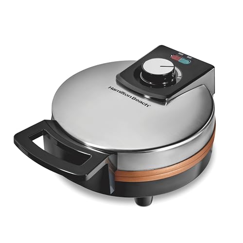 Hamilton Beach Belgian Waffle Maker with PFAS-Free Non-Stick...