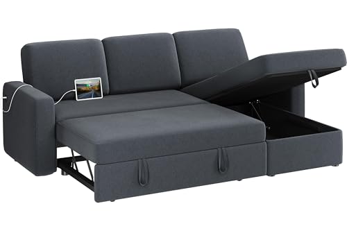 Yaheetech Sectional Sofa L-Shaped Sofa Couch Bed w/Chaise & USB,...