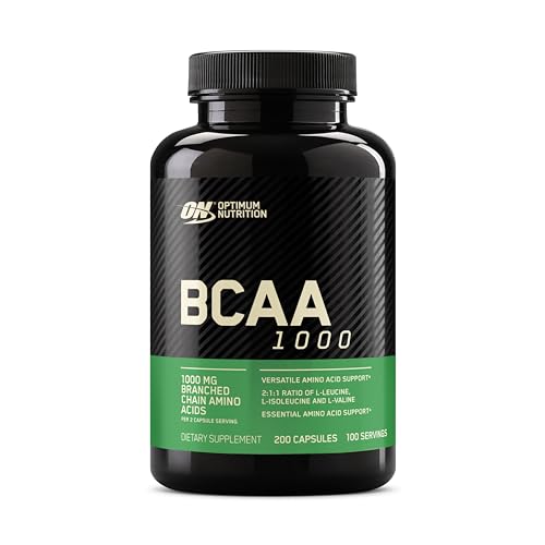 Optimum Nutrition Instantized BCAA Branched Chain Essential Amino...