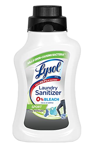Lysol Sport Laundry Sanitizer Additive, Sanitizing Liquid for Gym...