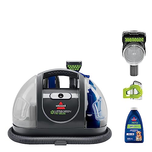 Bissell Little Green Pet Deluxe Portable Carpet Cleaner and Car/Auto...