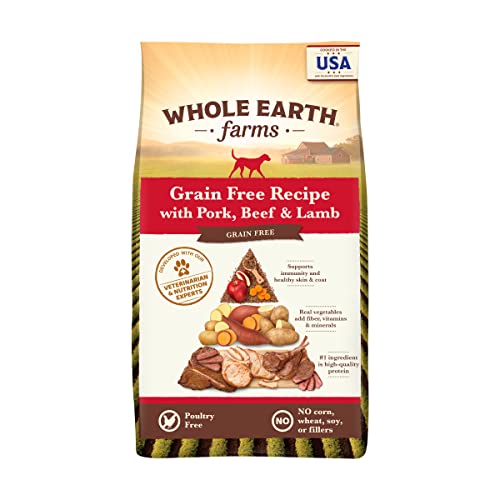 Whole Earth Farms Natural Grain Free Dry Kibble, Wholesome And Healthy...