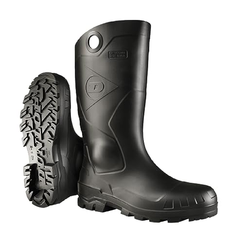 Dunlop Protective Footwear, Chesapeake plain toe Black Amazon, 100%...