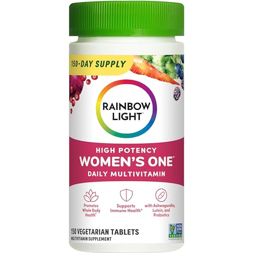 Rainbow Light Womens One High-Potency Daily Multivitamin, Womens...