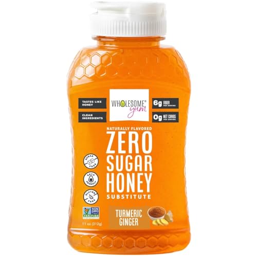 Wholesome Yum Turmeric Ginger Zero Sugar Honey Substitute (Keto Honey)...