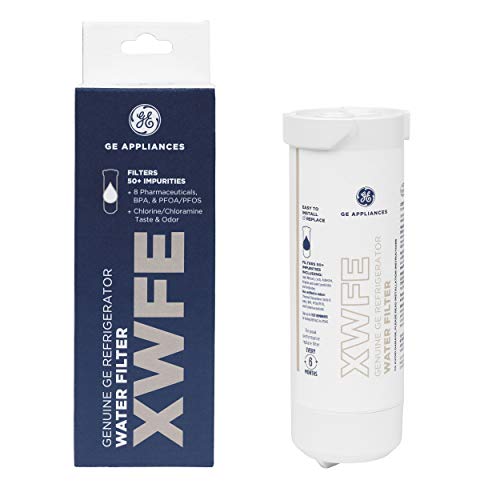 GE® XWFE™ Refrigerator Water Filter, Genuine Replacement Filter,...