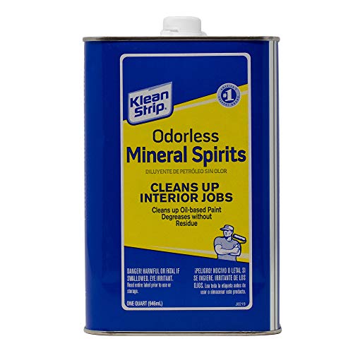 Klean-Strip QKSP94005CA Odorless Mineral Spirits, 1 Quart