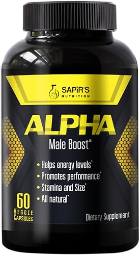 Alpha Enlargement Pills for Men - Increase 2 in 60 Days Male Enhancing...