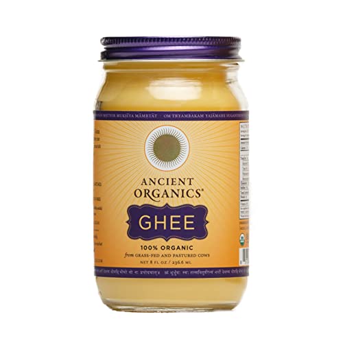 Ancient Organics Ghee, Organic Grass Fed Ghee Butter – Gluten Free...