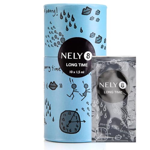 Nely8 Long Time Delay Cream for Men 10 Pack, Premium Delay Cream for...