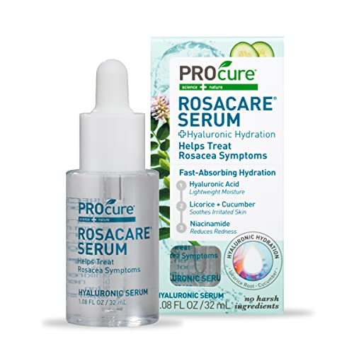 PROcure Rosacare Face Serum, Ultra-Hydrating Rosacea Treatment with...