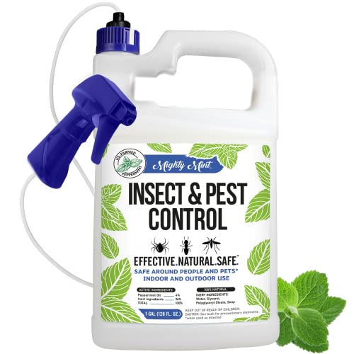 Mighty Mint Gallon (128 oz) Insect and Pest Control Peppermint Oil -...