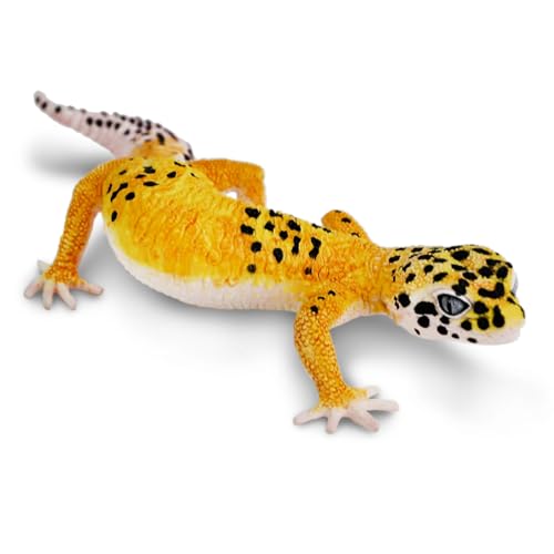 Safari Ltd. Leopard Gecko Figurine - Detailed 7' Plastic Model Figure...