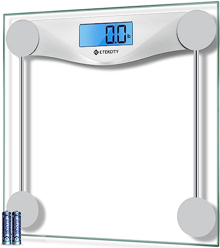 Etekcity Bathroom Scale for Body Weight, Digital Weighing Machine for...