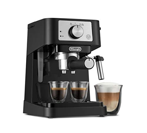 De'Longhi Stilosa Manual Espresso Machine, Latte & Cappuccino Maker,...