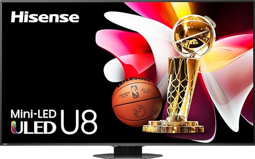 Hisense 65-Inch Class U8 Series Mini-LED ULED 4K UHD Google Smart TV...