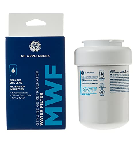 GE® MWF™ Refrigerator Water Filter, Genuine Replacement Filter,...