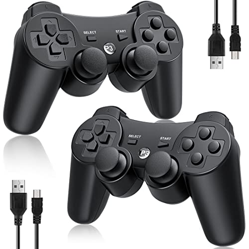 OKHAHA Controller 2 Pack for PS3 Wireless Controller for Sony...