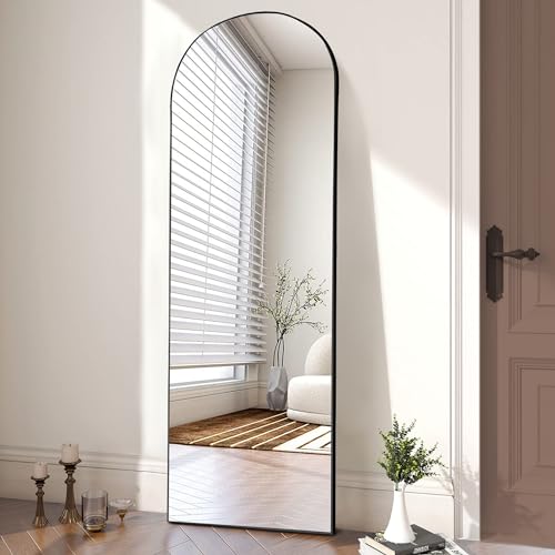 OLIXIS Arched Full Length Mirror 64'x21' for Bedroom, Full Body Mirror...