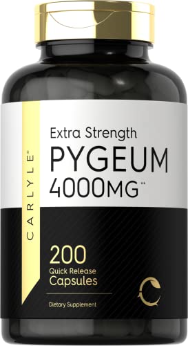 Carlyle Pygeum Africanum Bark | 200 Capsules | High Potency Extract |...