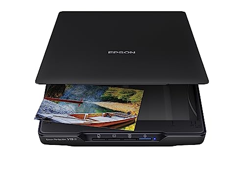 Epson Perfection V19 II Color Photo and Document Flatbed Scanner with...