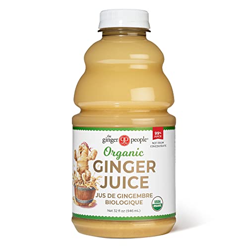 Organic Ginger Juice, 99% Pure Ginger Juice by The Ginger People –...