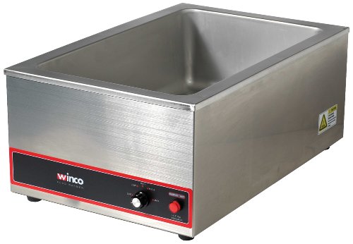 Winco FW-S500 Commercial Portable Steam Table Food Warmer 120V...