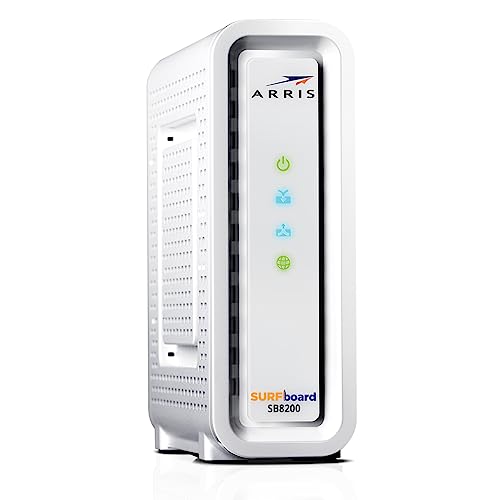ARRIS (SB8200) - Cable Modem - Fast DOCSIS 3.1 , Approved for Comcast...