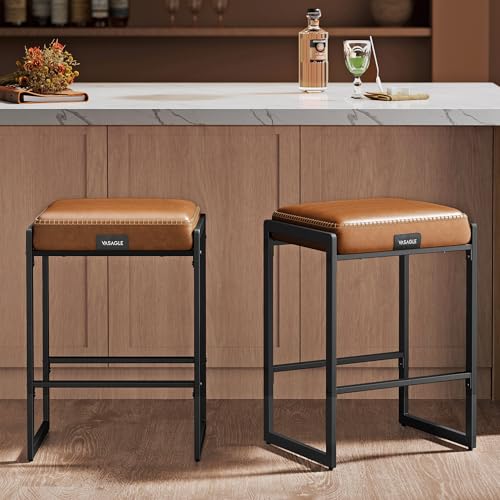 VASAGLE EKHO Collection - Bar Stools Set of 2, Counter Height Bar...