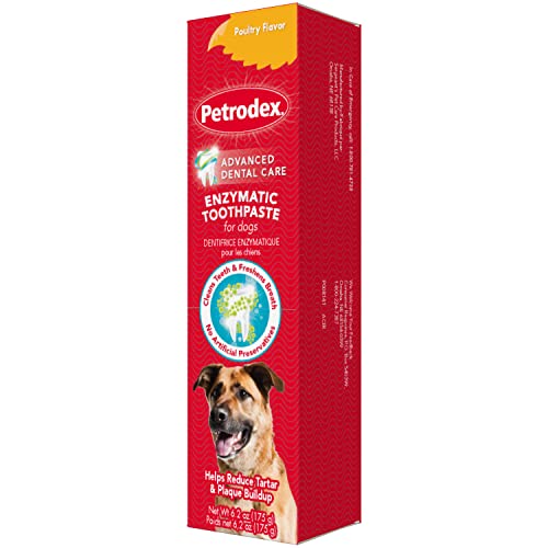 Petrodex Toothpaste for Dogs and Puppies, Cleans Teeth and Fights Bad...