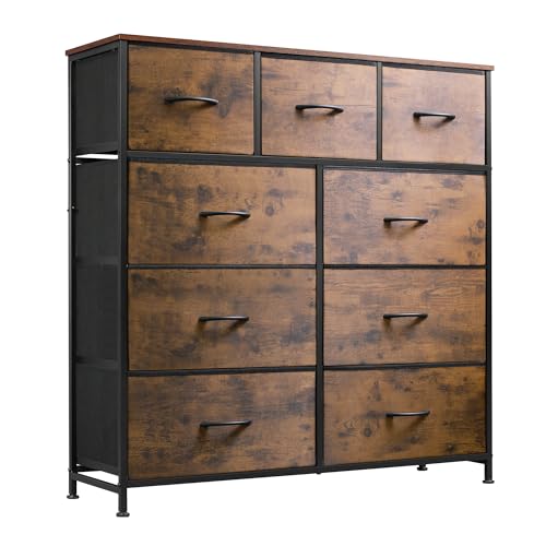 WLIVE 9-Drawer Dresser, Fabric Storage Tower for Bedroom, Hallway,...