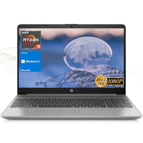 HP Essential 255 G8 Laptop, 15.6' FHD Display, AMD Ryzen 5 5500U, 32GB...