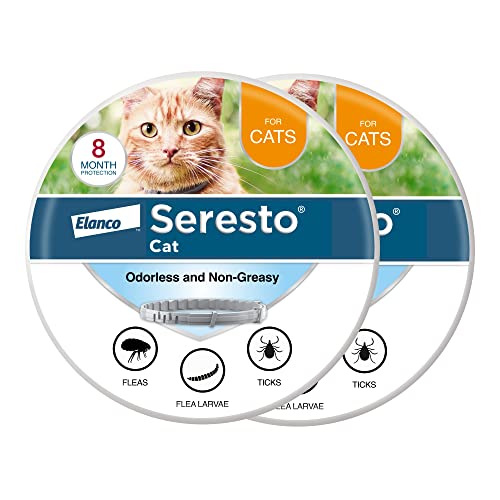 Seresto Cat Vet-Recommended Flea & Tick Treatment & Prevention Collar...