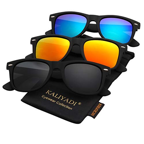 KALIYADI Polarized Sunglasses for Men and Women Matte Finish Sun...