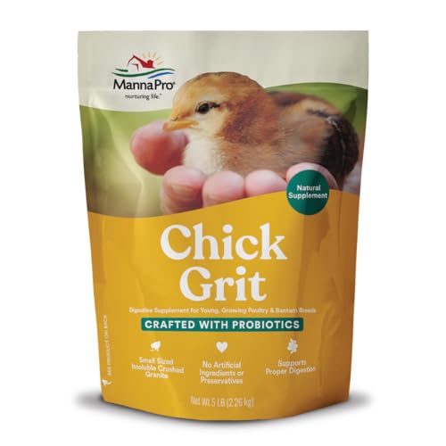 Manna Pro Chick Grit with Probiotics | Formulated with Probiotics and...