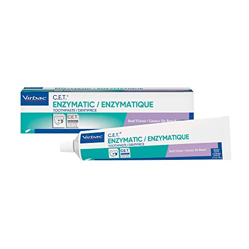 Virbac C.E.T. Enzymatic Toothpaste, Tartar Control, Beef Flavor, 2.5...
