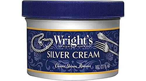 Wright's Silver Cleaner and Polish Cream - 8 Ounce - Ammonia Free -...